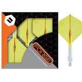 Unicorn Forge Plus Two-Tone All In One System-37-Clear Yellow-Long-Premier Darts