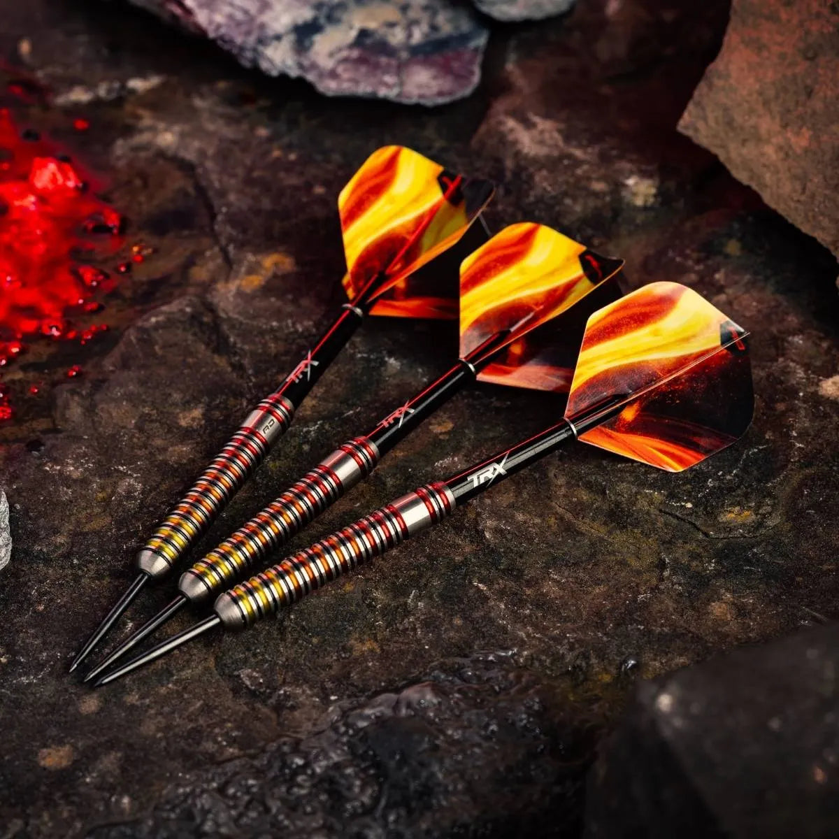 Red Dragon Furnace 90% Tungsten Core Steel Tip Darts-6-22 GRAM-Premier Darts