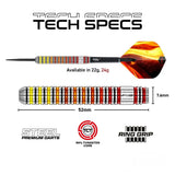 Red Dragon Furnace 90% Tungsten Core Steel Tip Darts-4-22 GRAM-Premier Darts