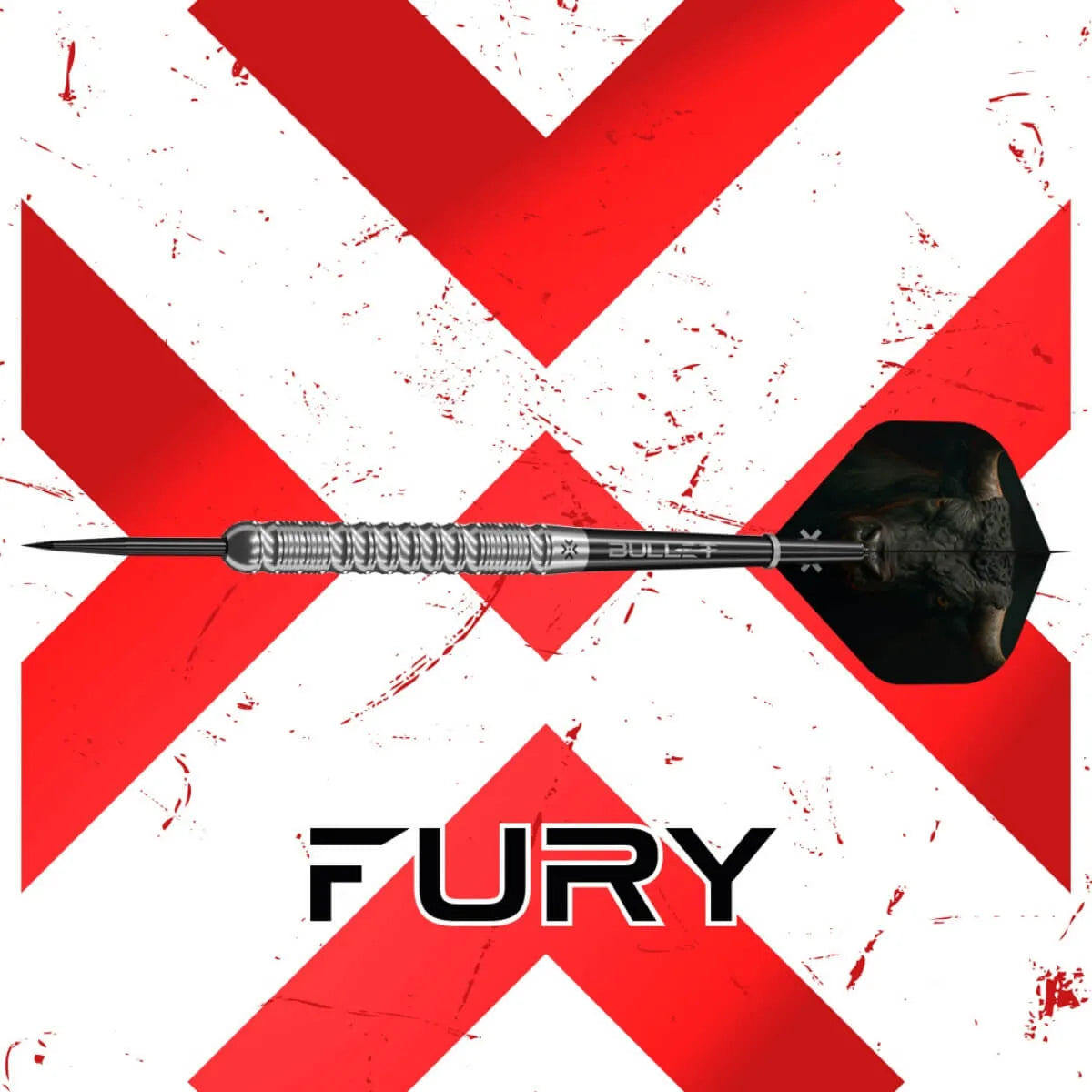 Bullet Fury 90% Tungsten Steel Tip Darts-6-22 GRAM-Premier Darts