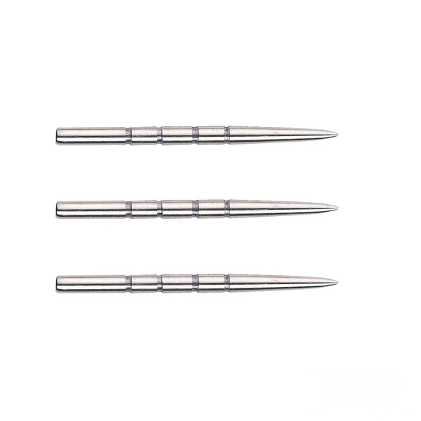 Unicorn Darts Standard Finger Grip Steel Dart Points-1-Silver-35mm-Premier Darts