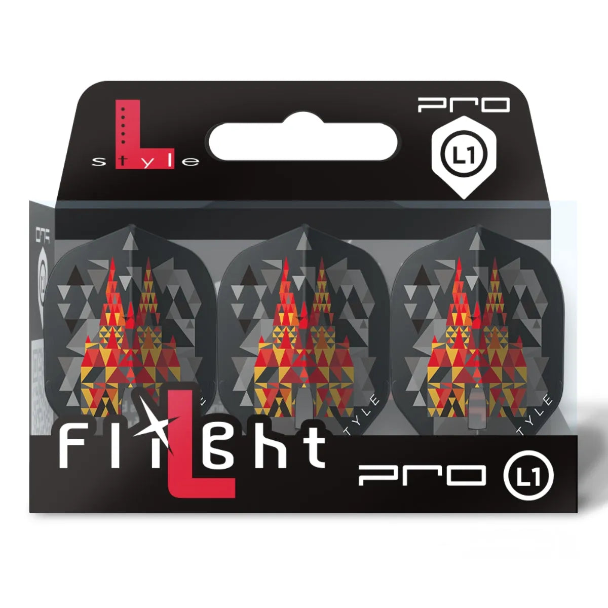 L-Style Florian Hempel L1 PRO V2 - Black-3-Premier Darts