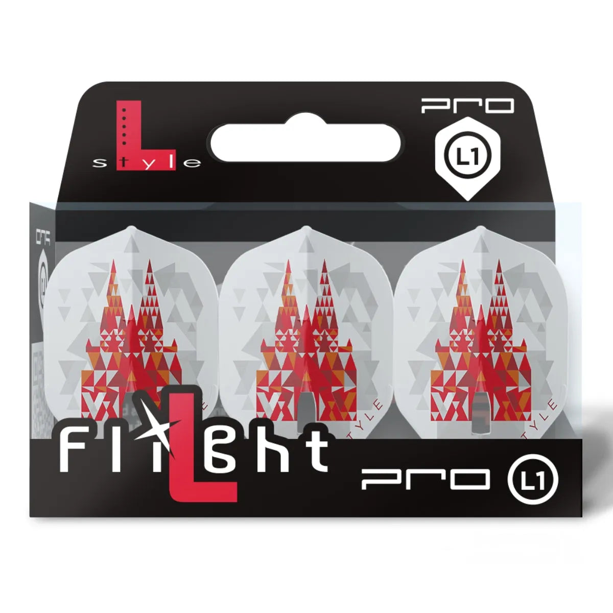 L-Style Florian Hempel L1 PRO V2 - White-3-Premier Darts