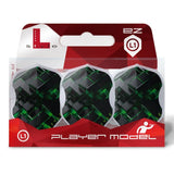 L-Style Darts L-Flight EZ L1 Franz Rotzch V1 Clear White Flights