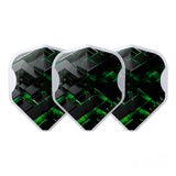L-Style Darts L-Flight EZ L1 Franz Rotzch V1 Clear White Flights
