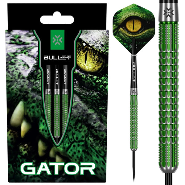 Bullet Gator 90% Tungsten Steel Tip Darts-1-22 GRAM-Premier Darts
