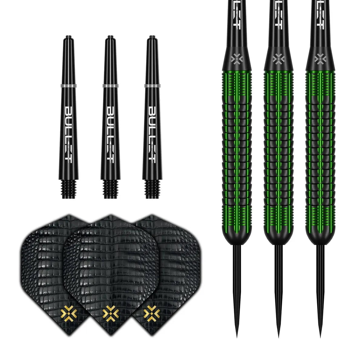 Bullet Gator Brass Steel Tip Darts-3-22 GRAM-Premier Darts