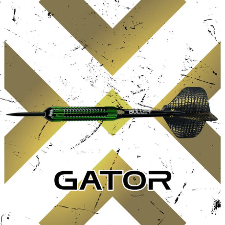 Bullet Gator Brass Steel Tip Darts-5-22 GRAM-Premier Darts