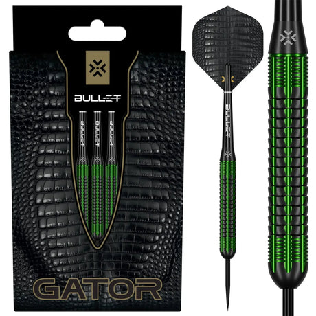 Bullet Gator Brass Steel Tip Darts-1-22 GRAM-Premier Darts