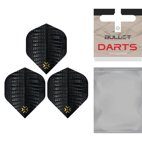 Bullet Gator Skin Standard Flights-2-Premier Darts