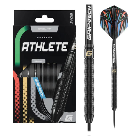 GOAT Athlete Black Brass Steel Tip Darts