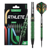 GOAT Athlete Green Brass Steel Tip Darts