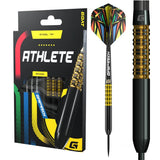 GOAT Athlete Yellow Brass Steel Tip Darts-1-12 GRAM-Premier Darts