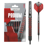 GOAT Podium Black & Red 80% Tungsten Steel Tip Darts
