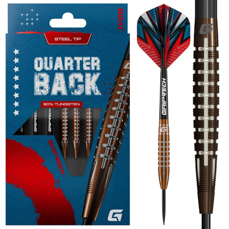 GOAT Quarterback V1 95% Tungsten Steel Tip Darts-1-23 GRAM-Premier Darts