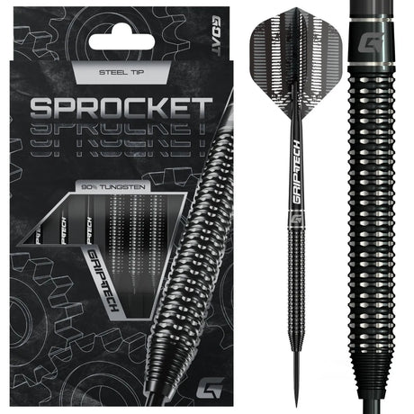 GOAT Sprocket 90% Tungsten Steel Tip Darts-1-21 GRAM-Premier Darts