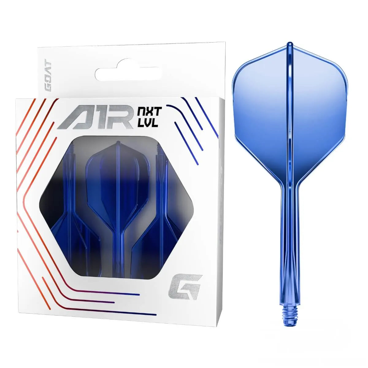 GOAT A1R Flight System No6-9-Blue-Short-Premier Darts