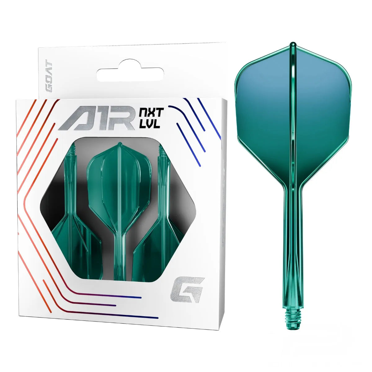 GOAT A1R Flight System No6-15-Green-Short-Premier Darts
