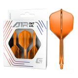 GOAT A1R Flight System No6-18-Neon Orange-Short-Premier Darts