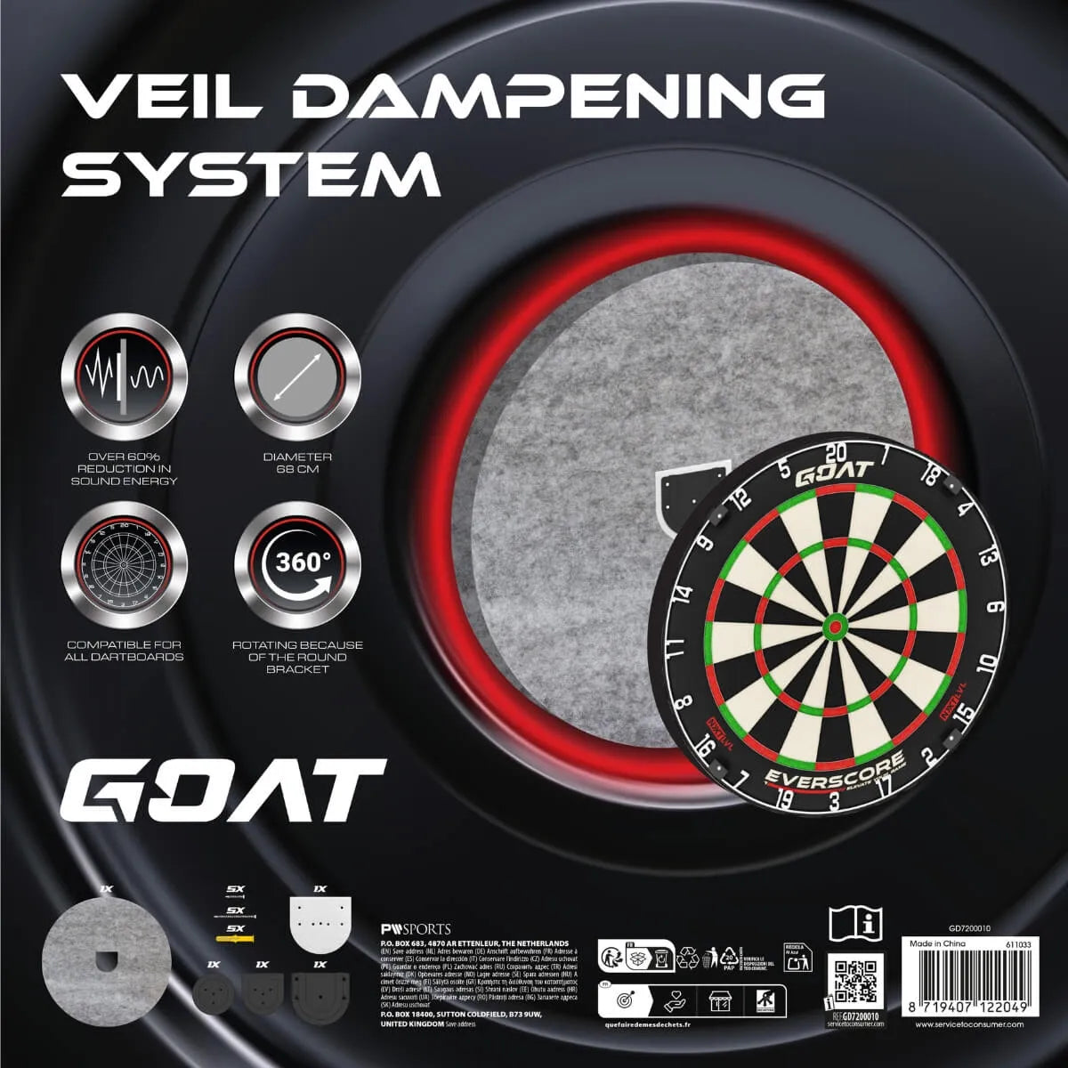 GOAT Veil Damping System-2-Premier Darts