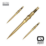 Harrows Apex Spire Elite Series Quick Points-13-Gold-35mm-Premier Darts
