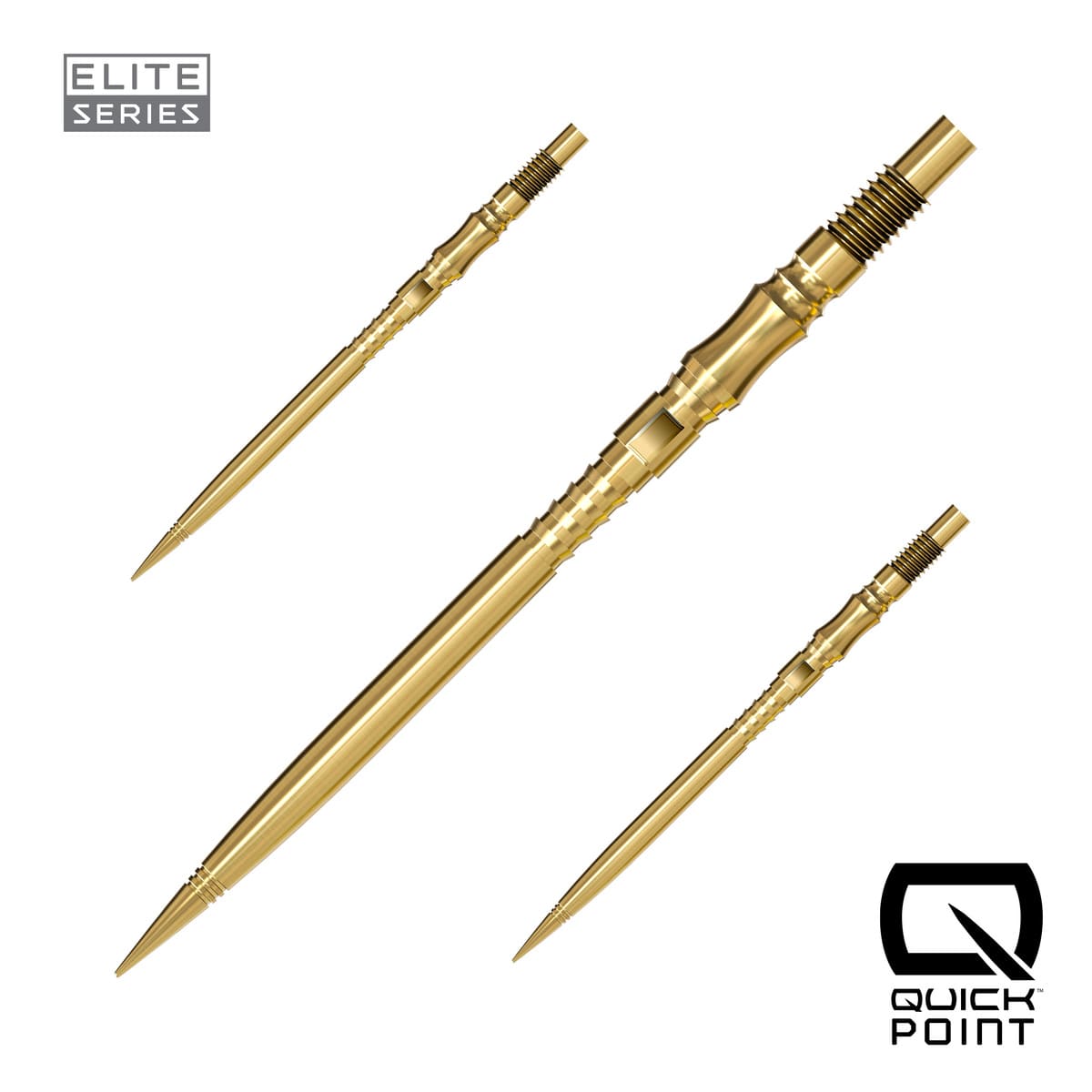 Harrows Axis Elite Series Quick Points-12-Gold-40mm-Premier Darts