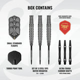 Shot Goths Wulfaz TP 90% Tungsten Steel Tip Darts-3-23 GRAM-Premier Darts