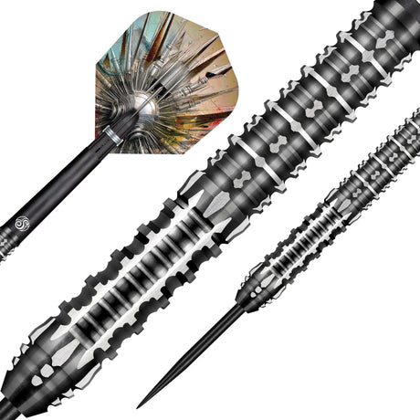 Shot Gnarly Shredda 90% Tungsten Steel Tip Darts-2-23 GRAM-Premier Darts