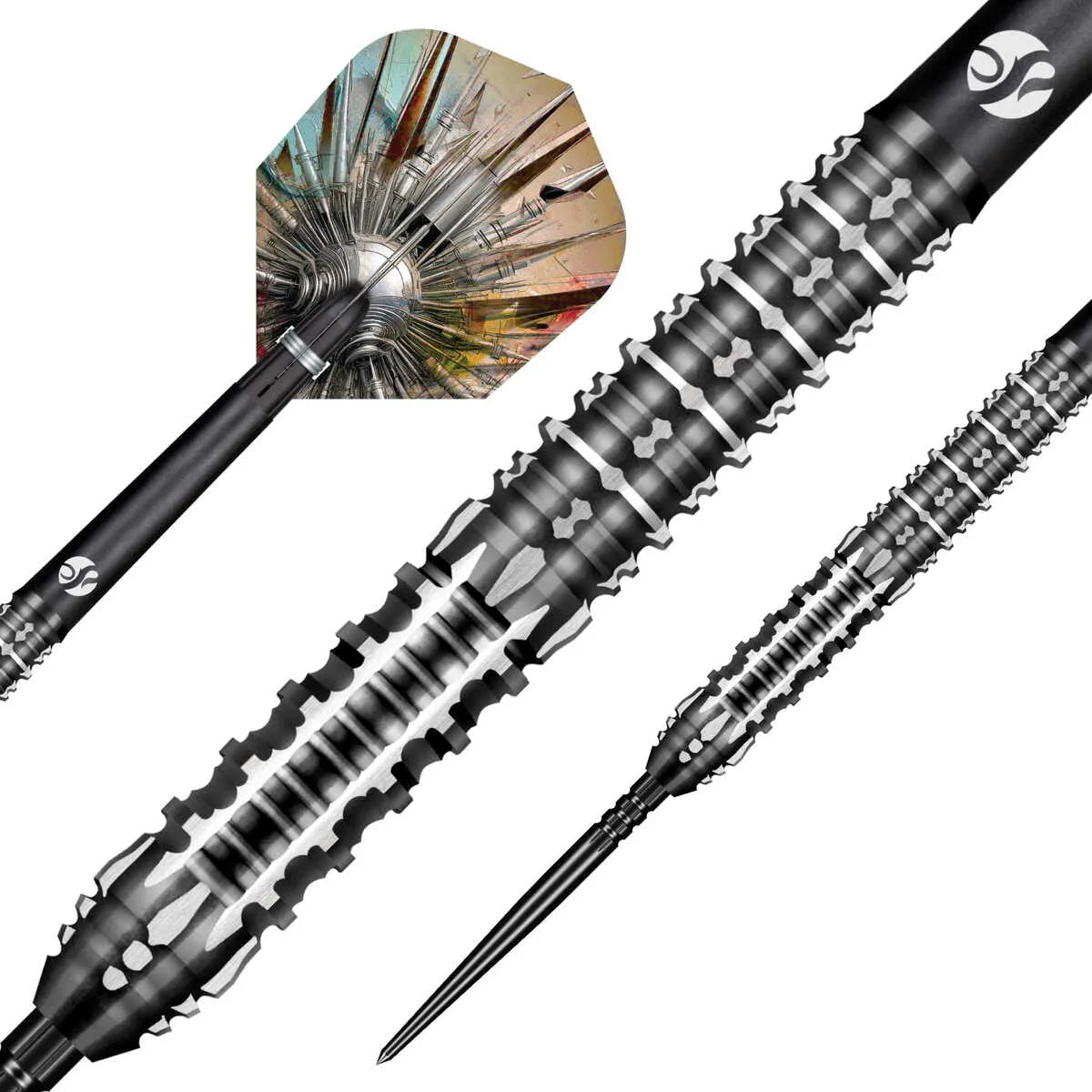 Shot Gnarly Shredda TP 90% Tungsten Steel Tip Darts-2-23 GRAM-Premier Darts