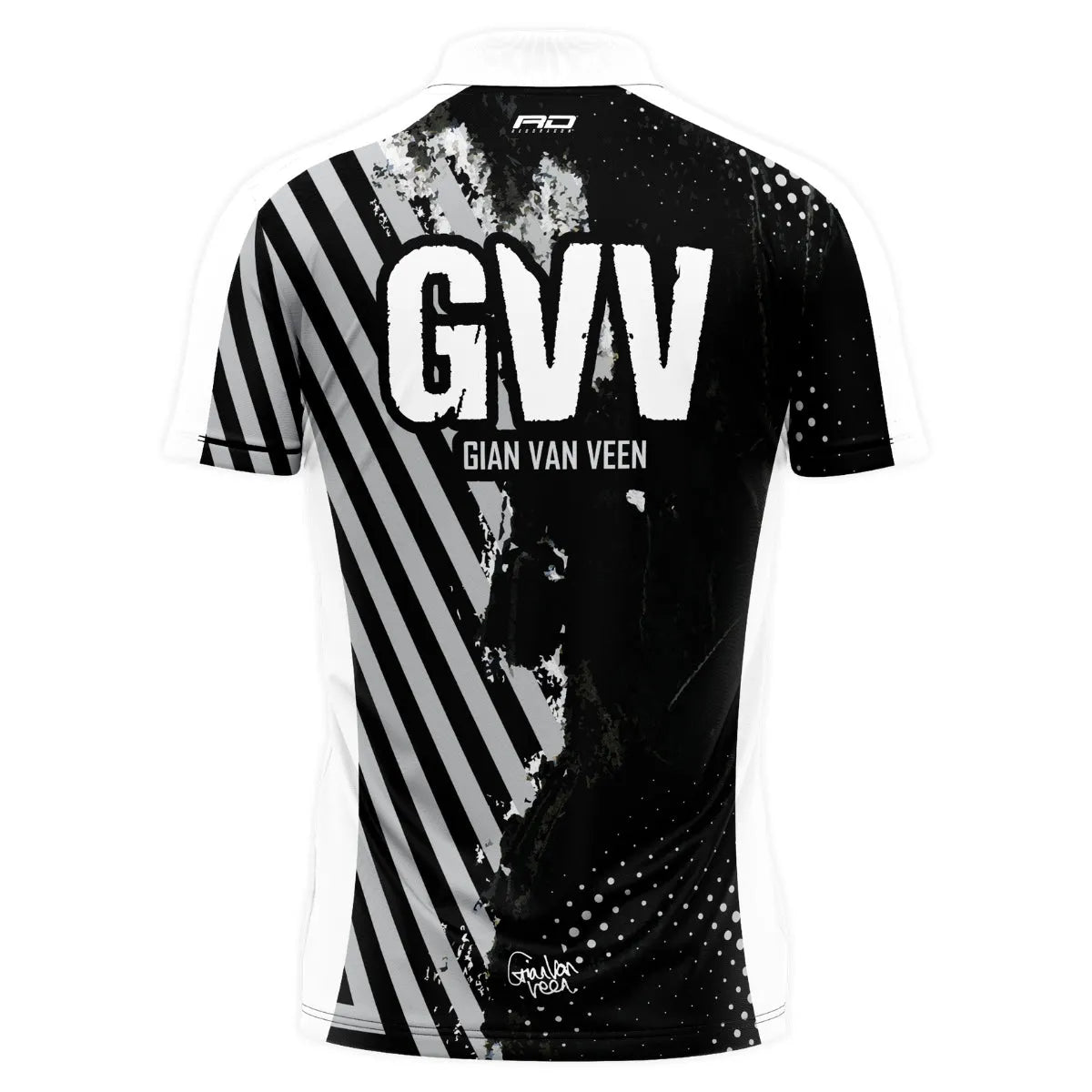 Red Dragon Gian Van Veen 50 Year Player Edition Shirt