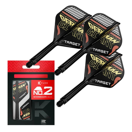 Target Darts Gabriel Clemens K-Flex Flight System No2-9-Intermediate-Premier Darts