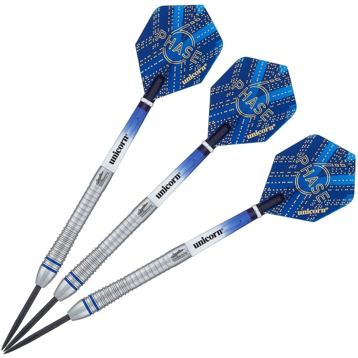 Unicorn Gary Anderson Phase 6 World Champion 90% Tungsten Steel Tip Darts-7-21 GRAM-Premier Darts