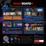 Granboard 3S Green Edition Soft Tip Electronic Dartboard