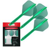 Target Darts K-Flex Flight System No6-19-Green-Medium-Premier Darts