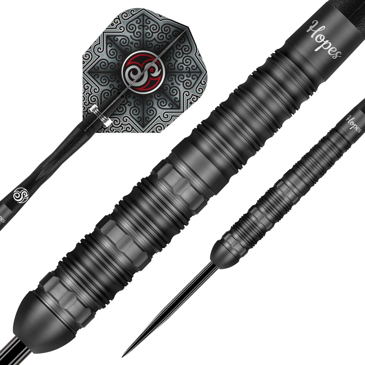 Shot Haupai Puha 2.0 90% Tungsten Steel Tip Darts-2-24 GRAM-Premier Darts