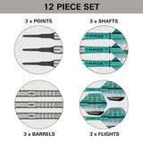 Target Darts Hydro 12 90% Tungsten Soft Tip Darts
