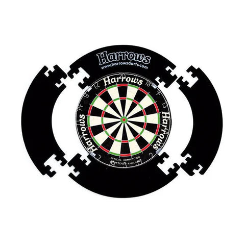Harrows Pro Matchplay 2 Board & Surround Bundle-10-Black-Premier Darts