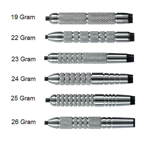 Harrows Assassin Standard Knurled 80% Tungsten Steel Tip Darts