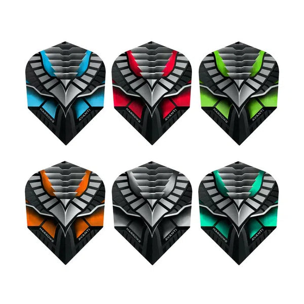 Harrows Avanti Dart Flights-1-Aqua-Premier Darts