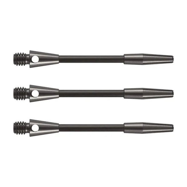Harrows Carbon Plus Shafts - Ultra Light - Black-1-Black-Medium-Premier Darts