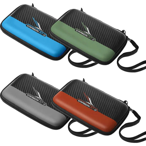 Harrows Carbon St Pro 6 Darts Case-1-Blue-Premier Darts