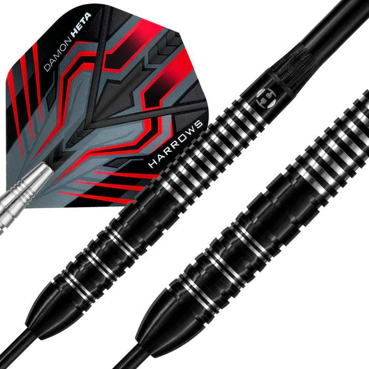 Harrows Damon Heta 90% Black Tungsten Steel Tip Darts