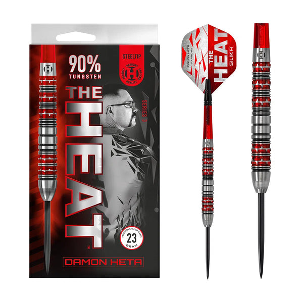 Harrows Damon Heta Series 3 90% Tungsten Steel Tip Darts-1-21 GRAM-Premier Darts
