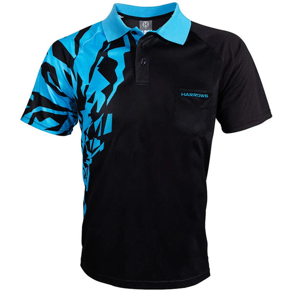 Harrows Darts Aqua Rapide Darts Shirt-1-SMALL-Premier Darts