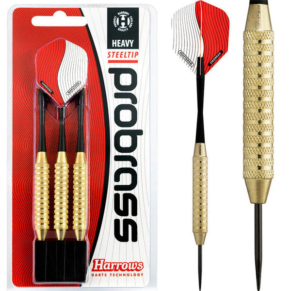 Harrows Darts Pro Brass Steel Tip Heavy Darts-1-24 GRAM-Premier Darts