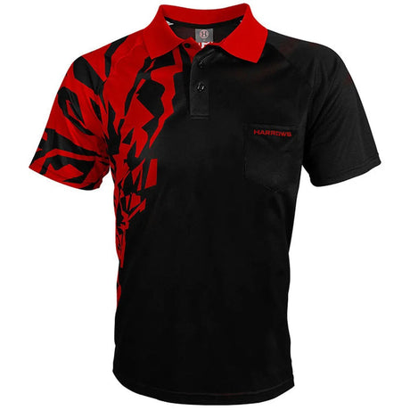 Harrows Darts Red Rapide Darts Shirt
