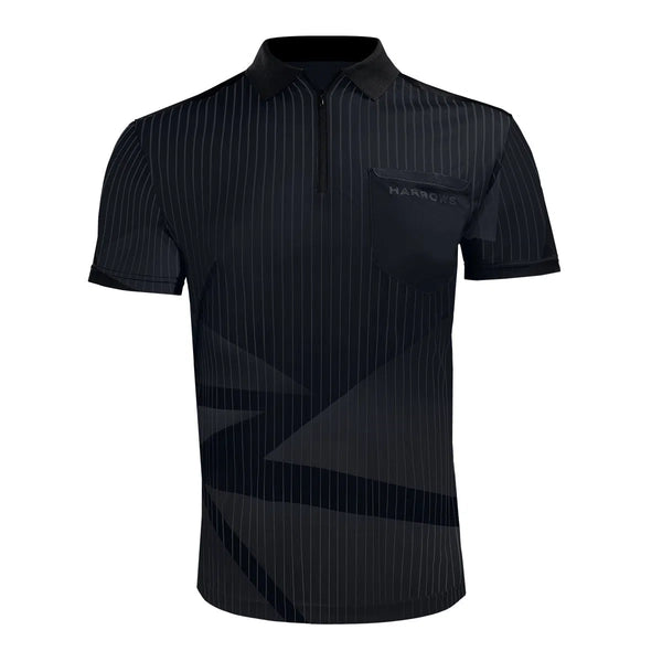 Harrows Darts Shard Black Darts Shirt-1-SMALL-Premier Darts