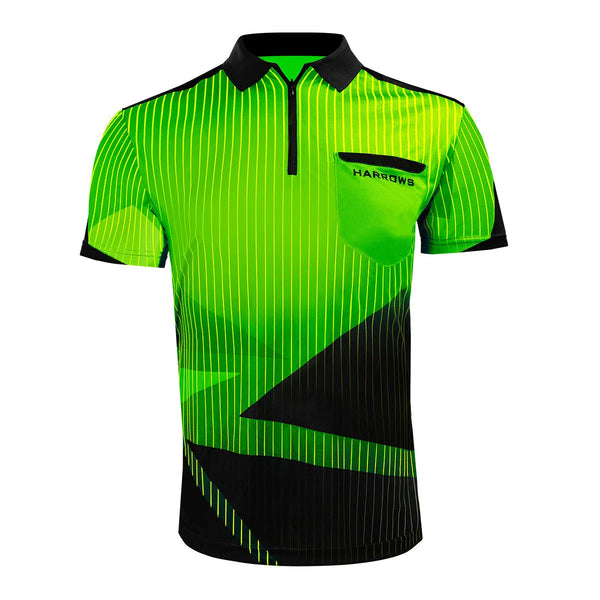 Harrows Darts Shard Green Darts Shirt-1-SMALL-Premier Darts