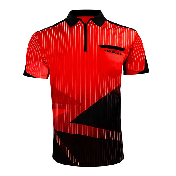 Harrows Darts Shard Red Darts Shirt-1-SMALL-Premier Darts