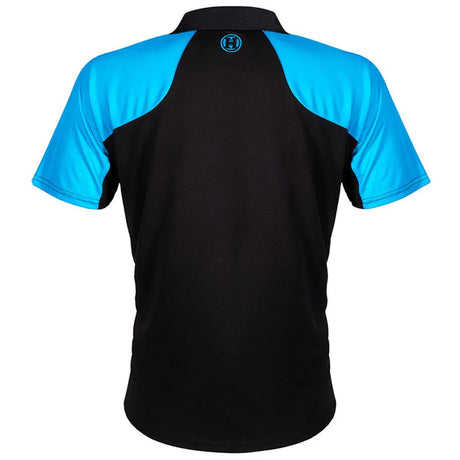 Harrows Darts Vivid Black & Aqua Darts Shirt